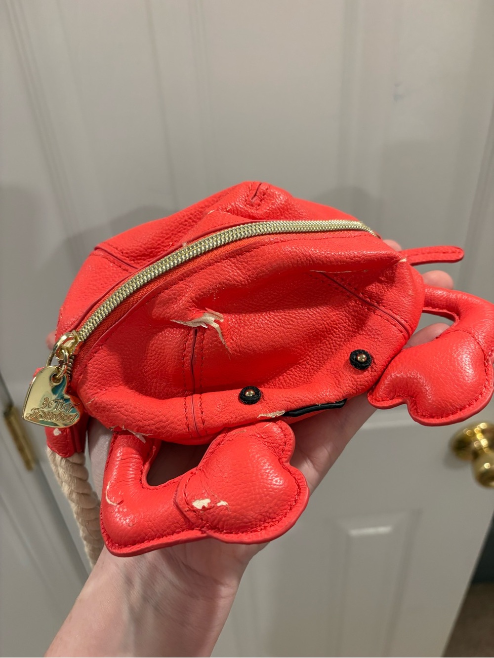 Betsey Johnson Crab Wristlet